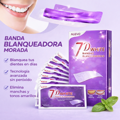 Tiras Blanqueadoras 7D White™