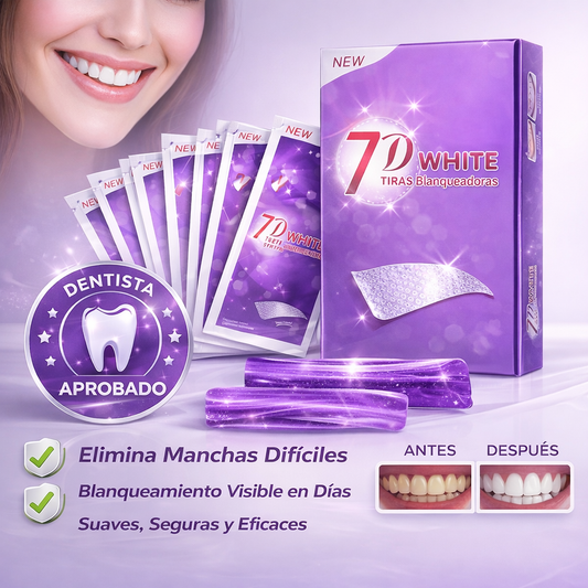 Tiras Blanqueadoras 7D White™